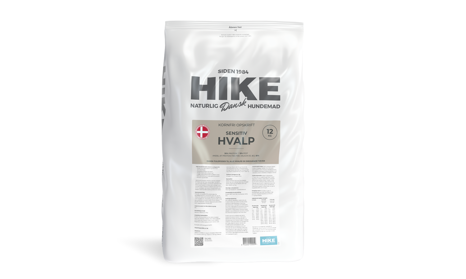 HIKE Sensitiv Hvalp 12 kg
