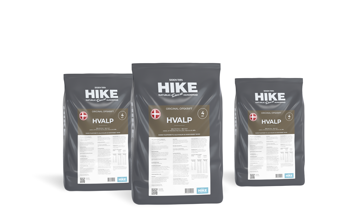 HIKE Original Hvalp 3x4 kg