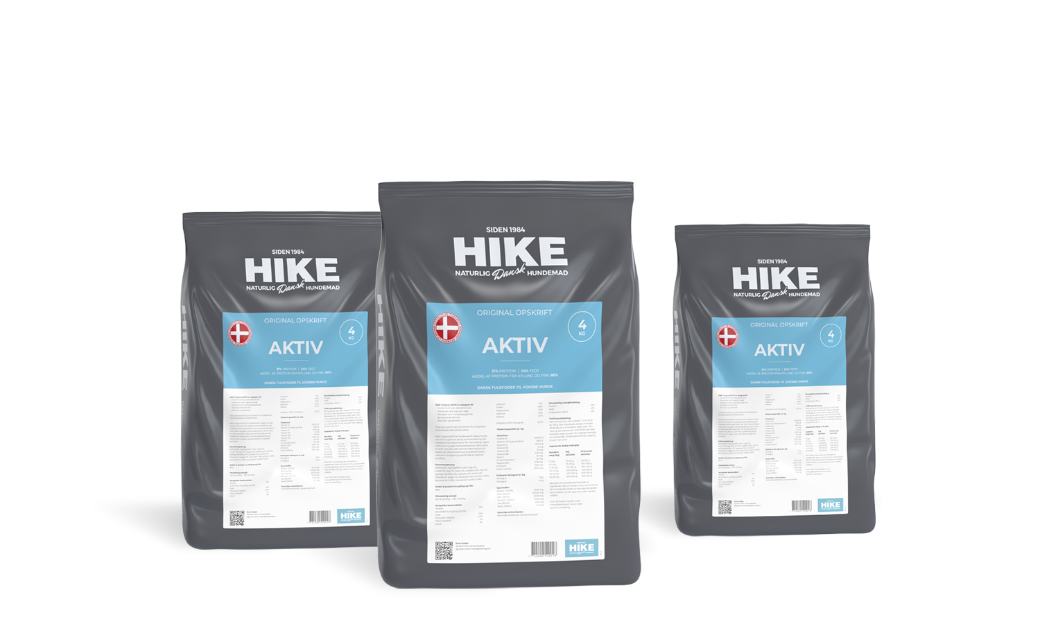 HIKE Original Aktiv 3x4 kg