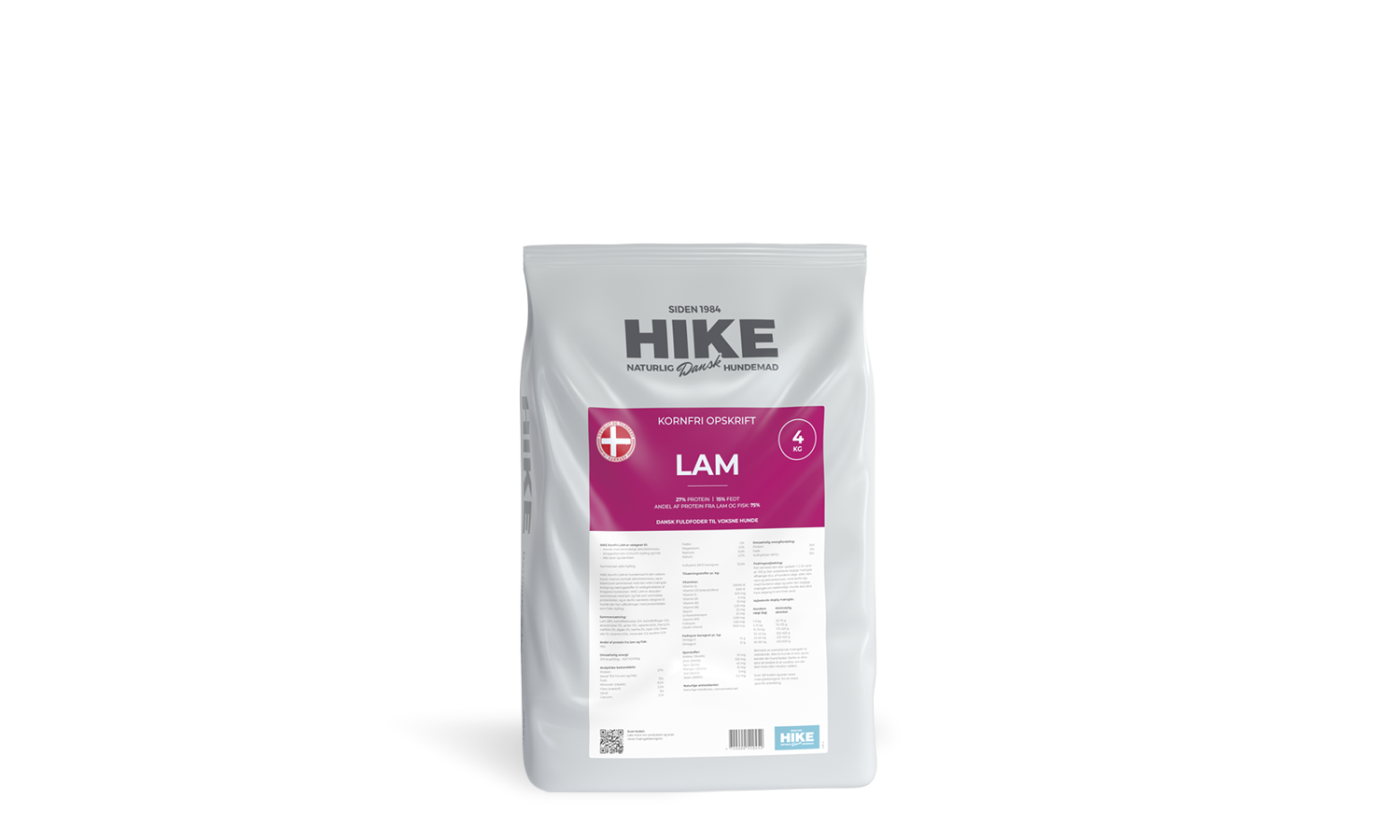 HIKE Kornfri Lam 4 kg