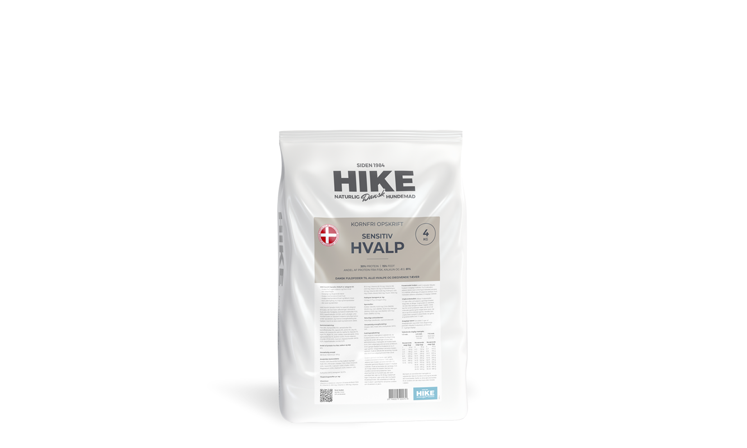 HIKE Sensitiv Hvalp 4 kg