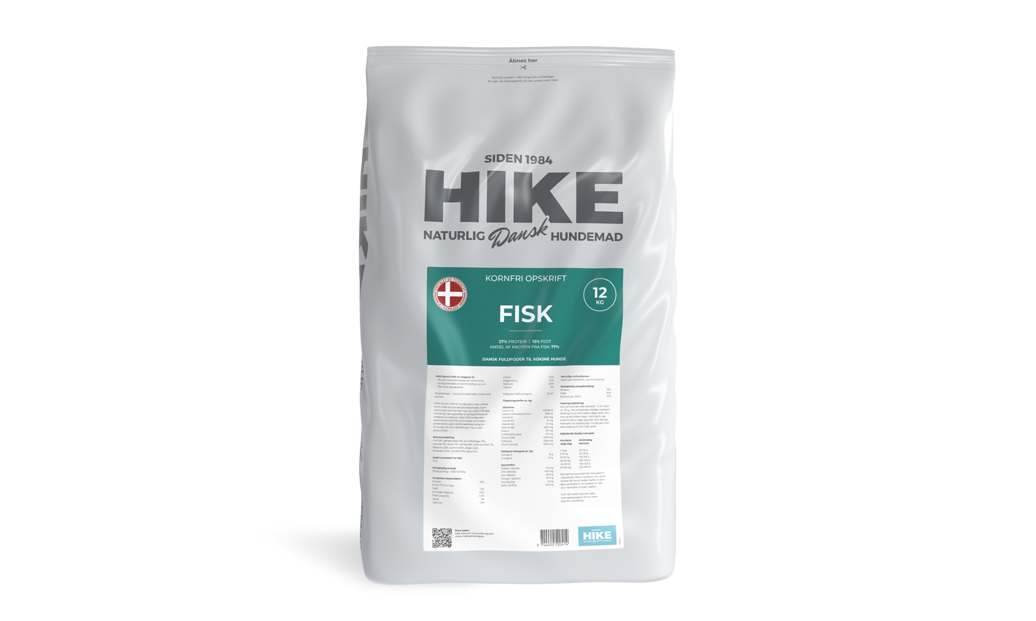HIKE Kornfri Fisk 12 kg